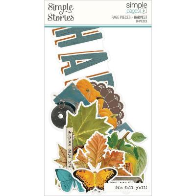 Simple Stories Vintage Country Harvest Die-Cuts - Pages Page Pieces